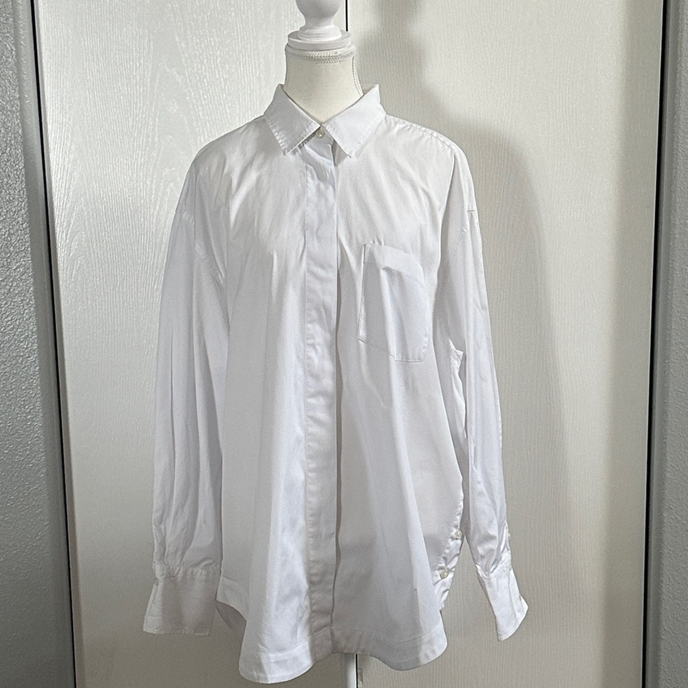 GAP White Women's Dress Shirt/Tunic